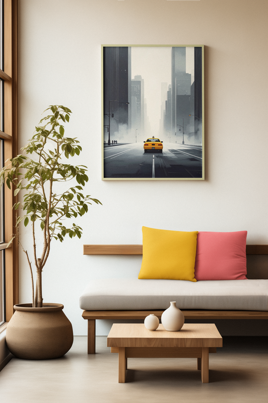 City Drift – Urban Taxi in the Fog