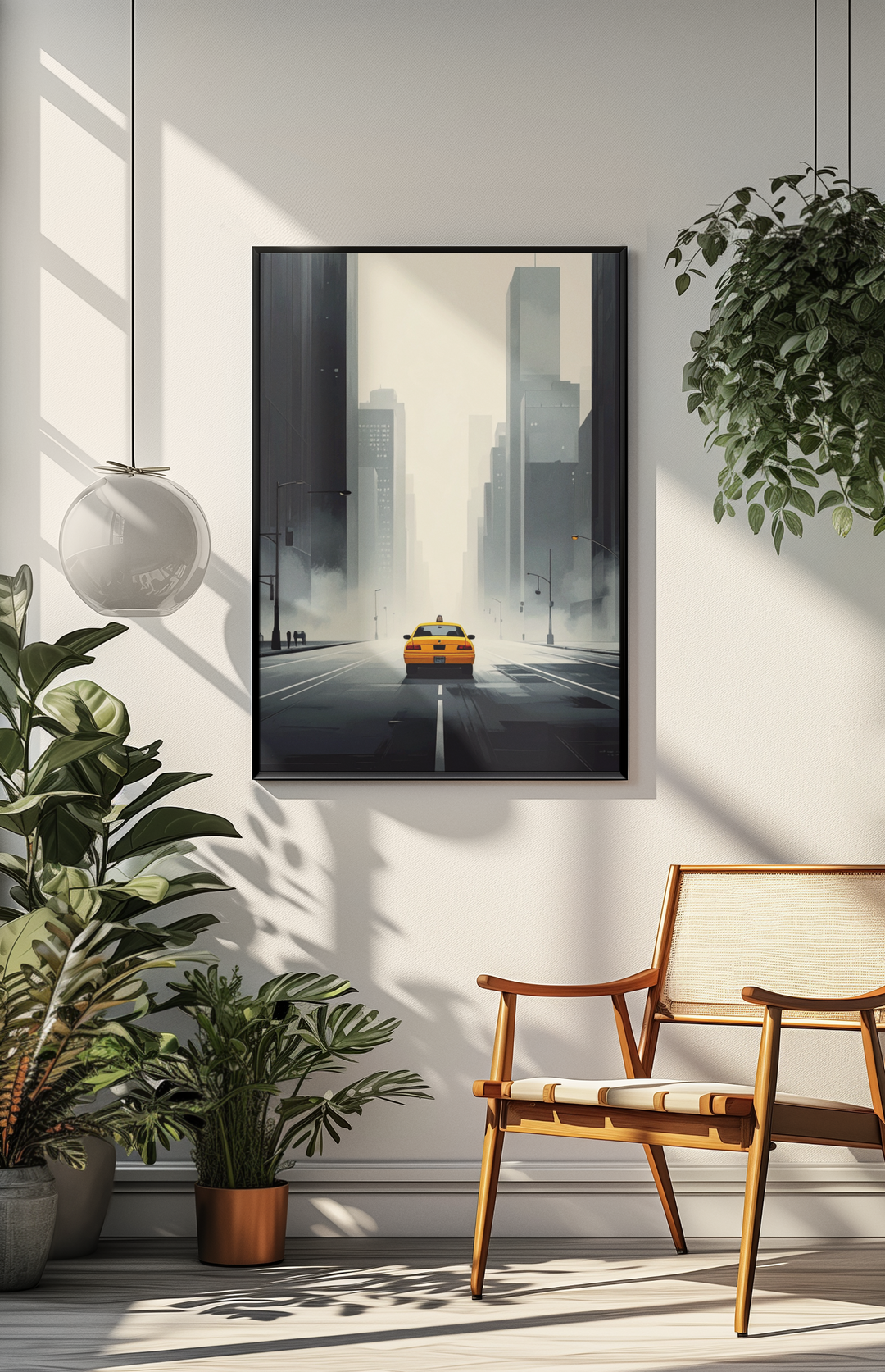 City Drift – Urban Taxi in the Fog