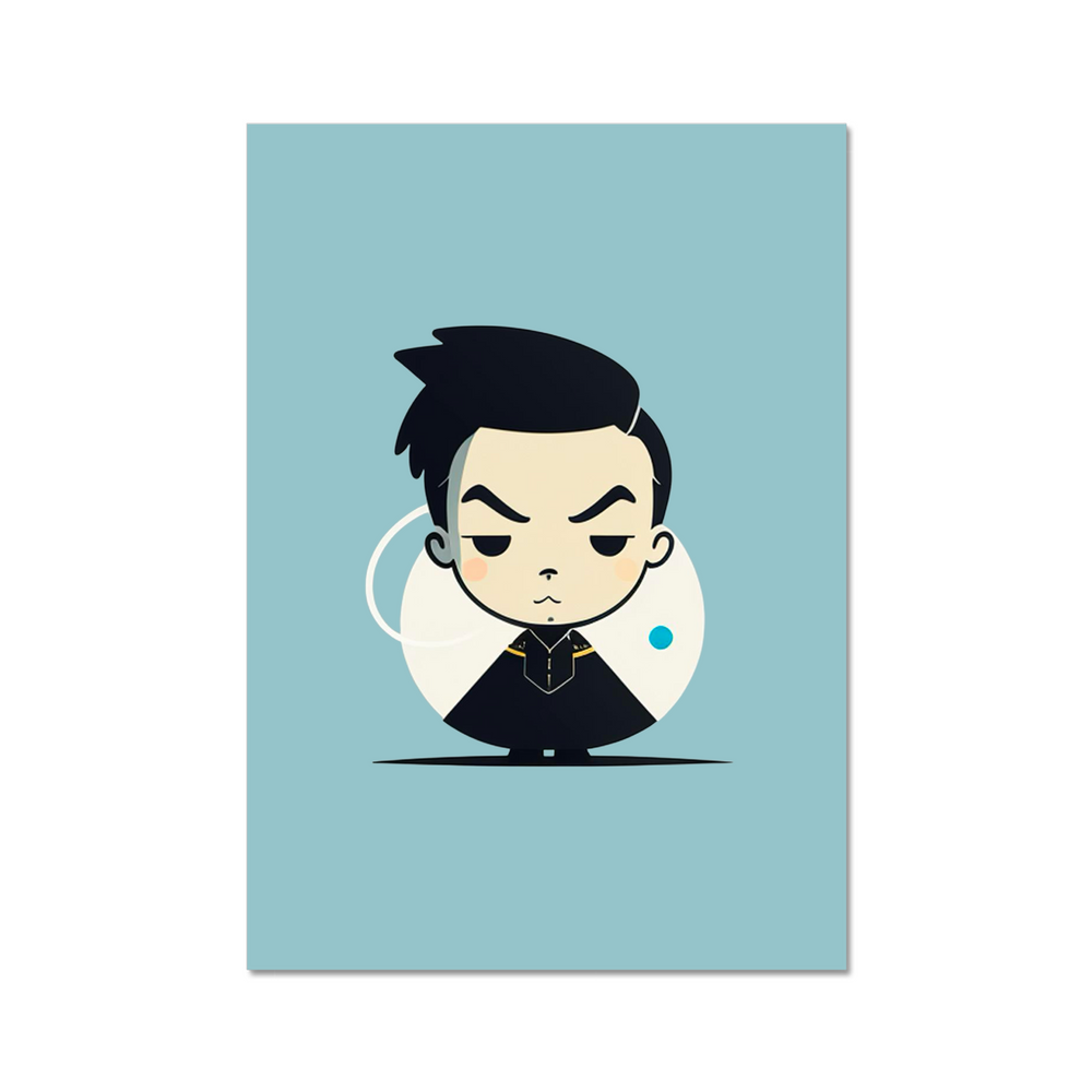 Minimalist Character - Stylish Iconic Design Poster