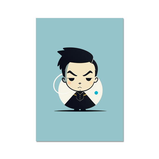 Minimalist Character - Stylish Iconic Design Poster