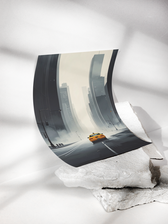 City Drift – Urban Taxi in the Fog