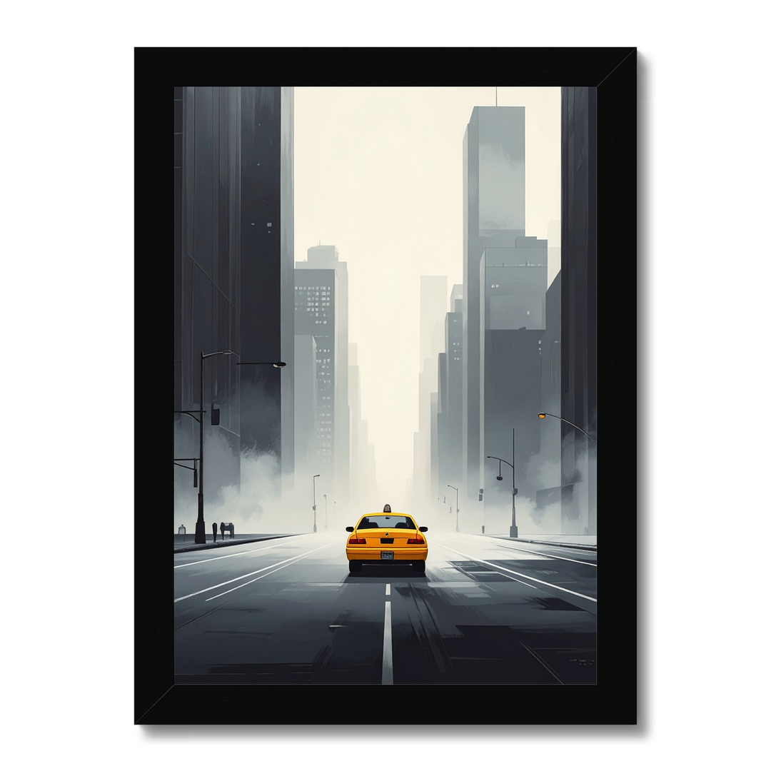 City Drift – Urban Taxi in the Fog