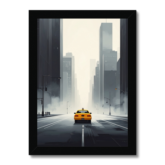 City Drift – Urban Taxi in the Fog