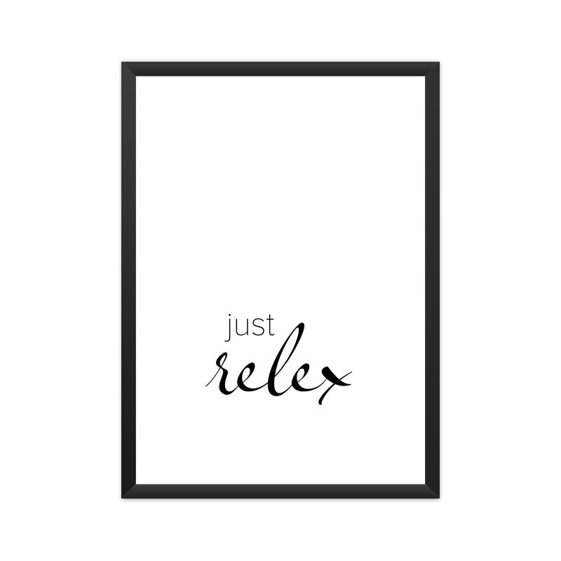 Just Relex Poster