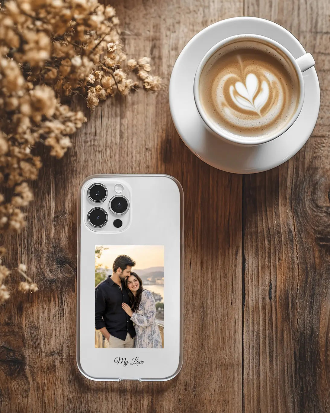 Customised clear hard case for iPhone by printlagoo 