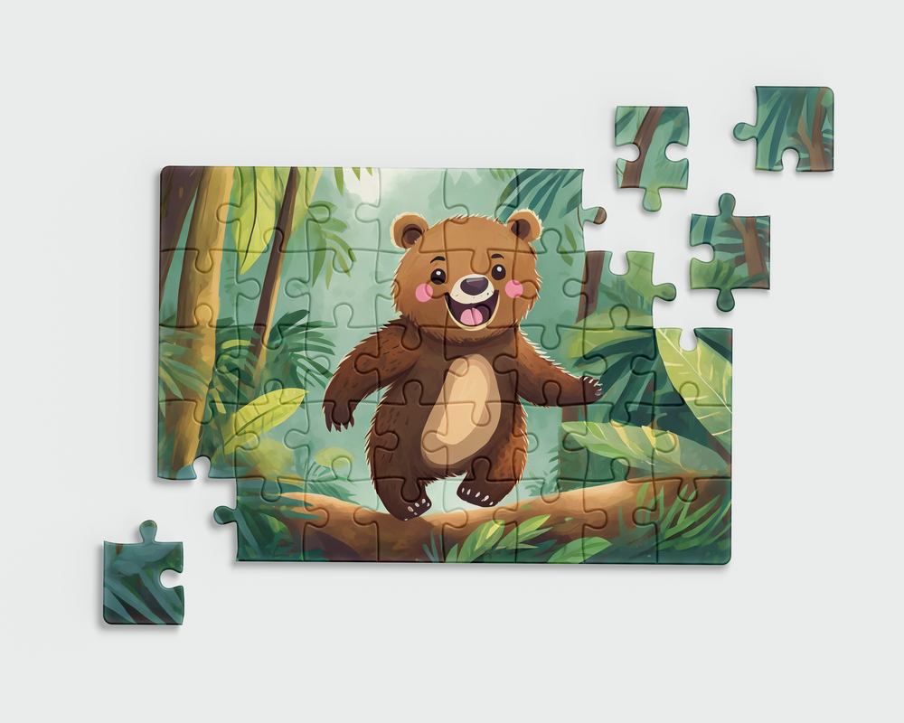 Bear Jigsaw Puzzle by printlagoon