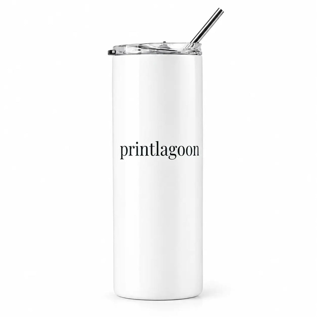 Personalised Tumbler with Straw | Custom Name &amp; Texts Tumbler