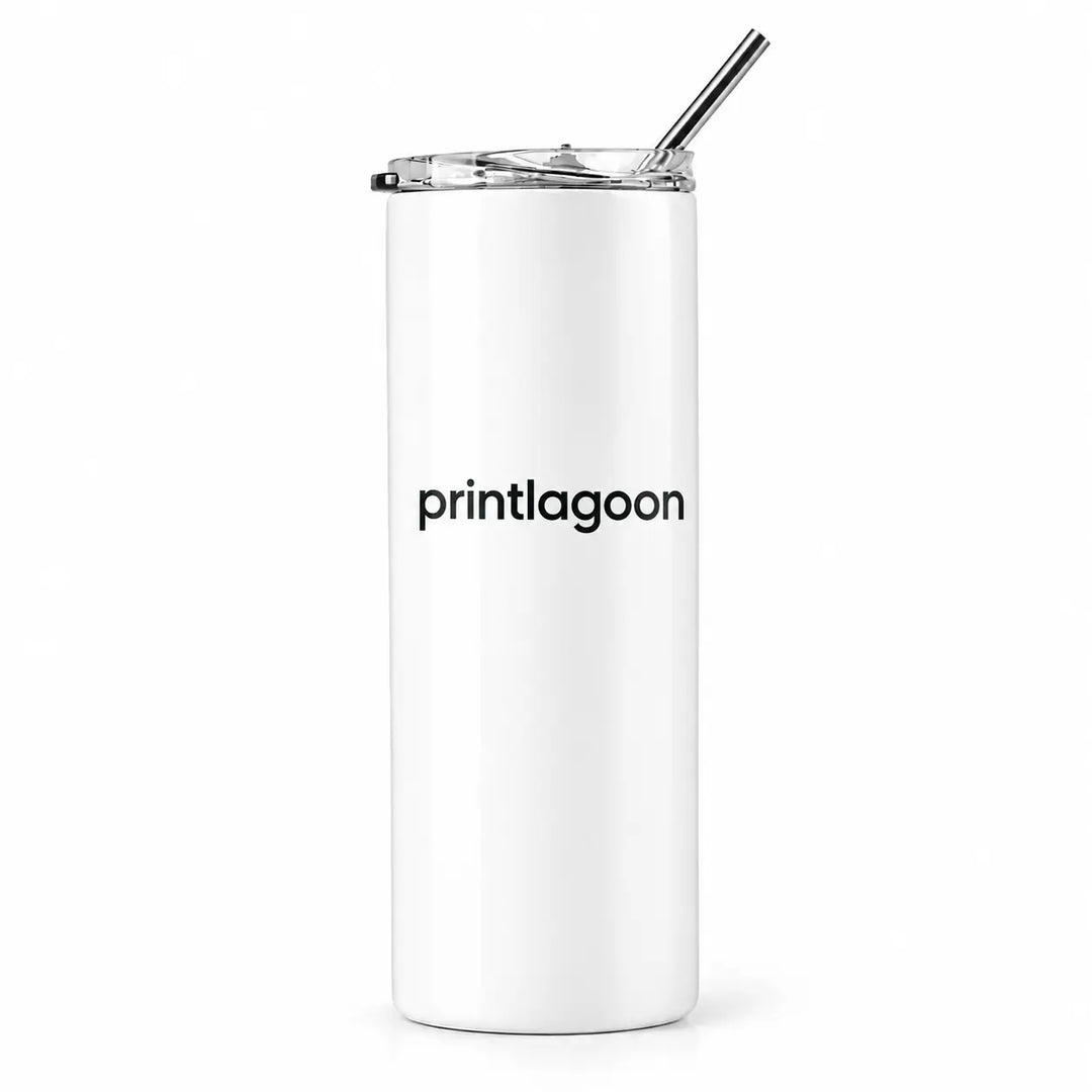 Personalised Tumbler with Straw | Custom Name &amp; Texts Tumbler