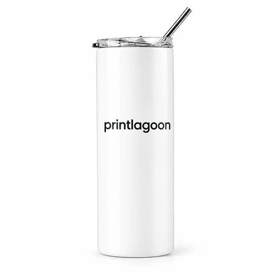 Personalised Tumbler with Straw | Custom Name &amp; Texts Tumbler