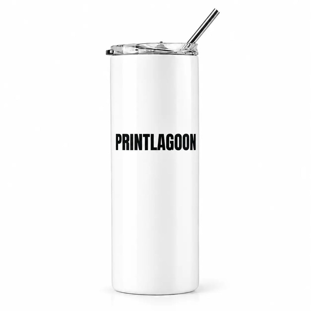 Personalised Tumbler with Straw | Custom Name &amp; Texts Tumbler