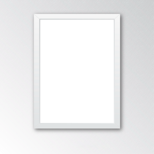 Personalised white framed prints printed by printlagoon india online