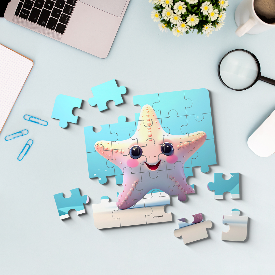 Happy Starfish Jigsaw Puzzle