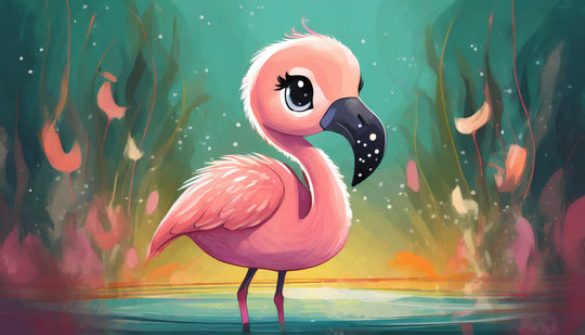 Adorable Flamingo Bird Jigsaw Puzzle – Colorful Nature-Themed Puzzle Gift