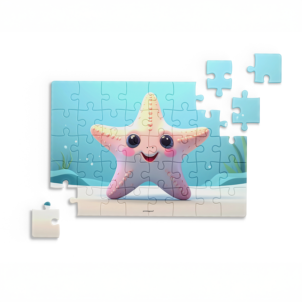 Happy Starfish Jigsaw Puzzle