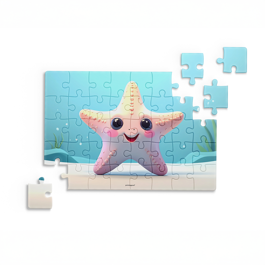 Happy Starfish Jigsaw Puzzle
