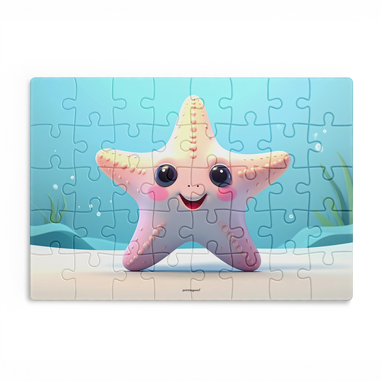 Happy Starfish Jigsaw Puzzle