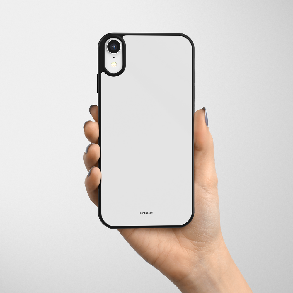 Neutral White Glass Phone Case