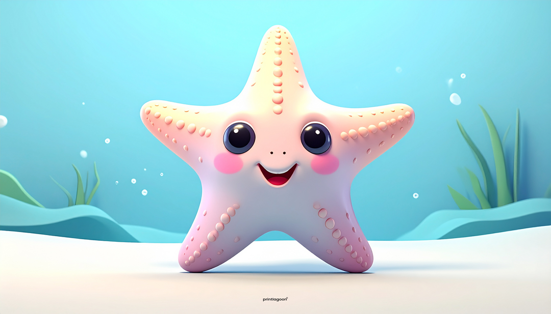 Happy Starfish Jigsaw Puzzle