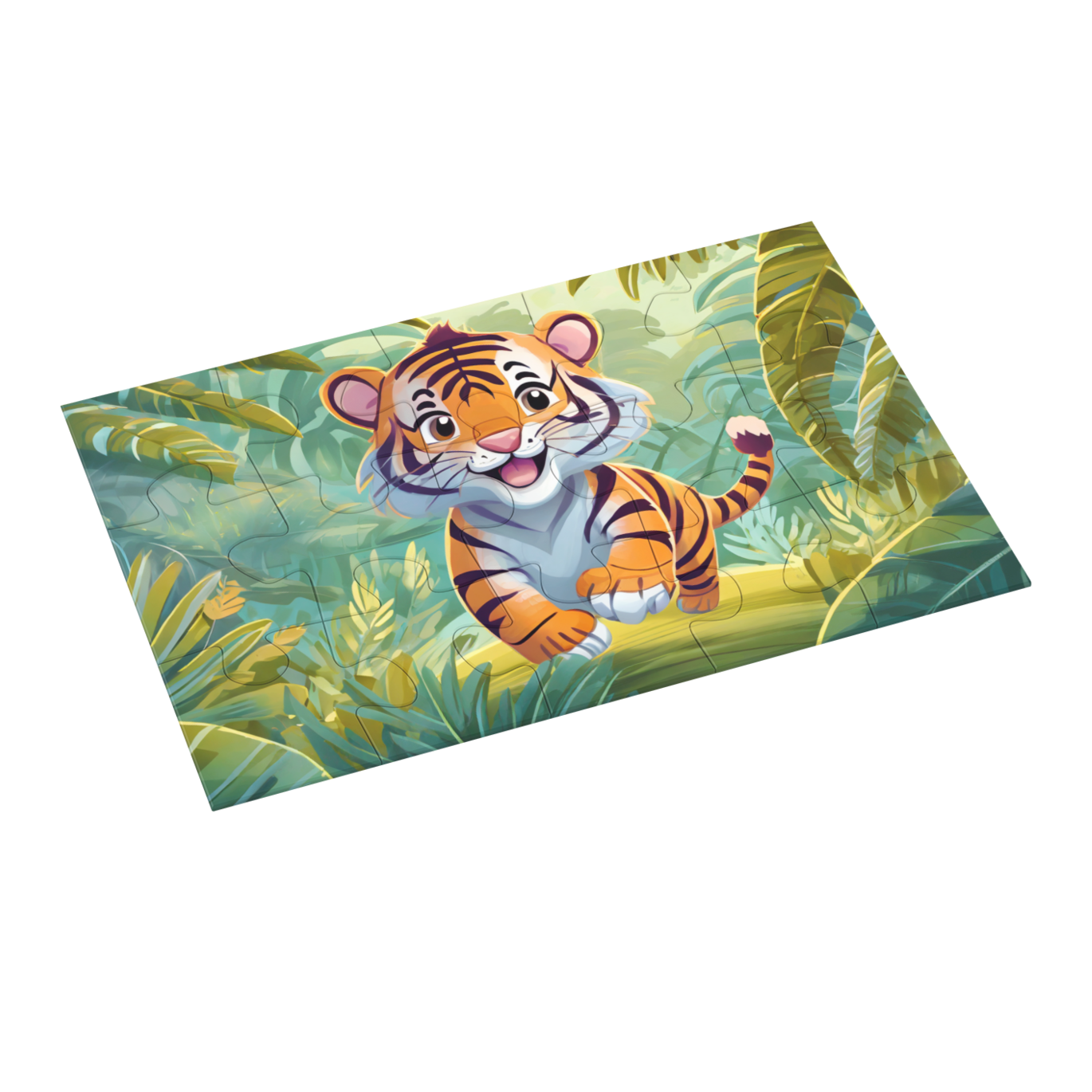 Tiger Jigsaw Puzzle by printlagoon