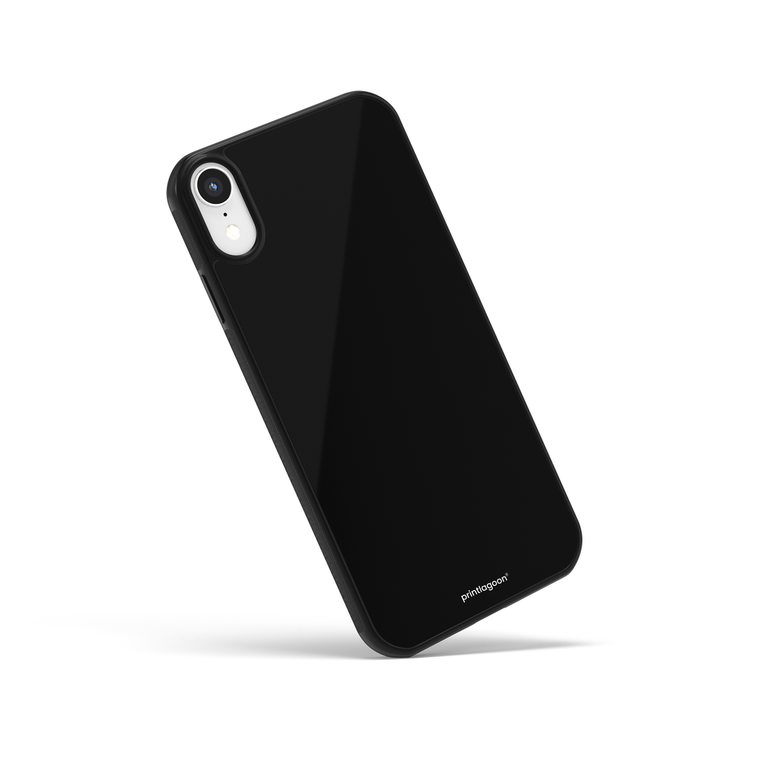 Black Glass Phone Case