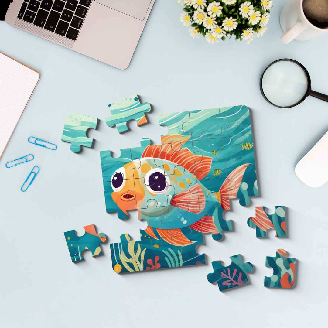 Fish Jigsaw Puzzle by printlagoon