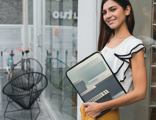 Buildings Laptop Sleeve