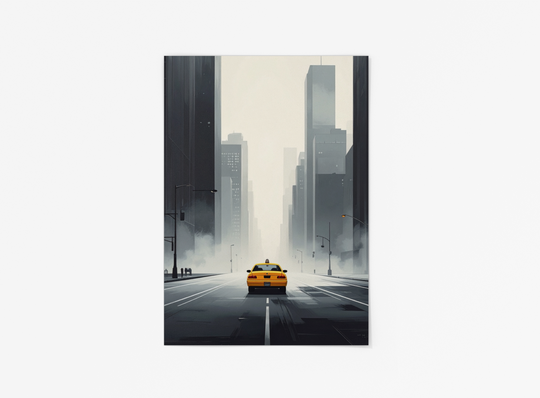 City Drift – Urban Taxi in the Fog
