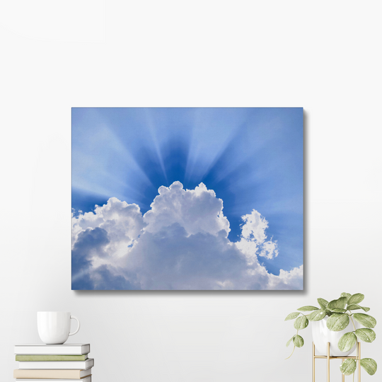 Light Through Clouds Print