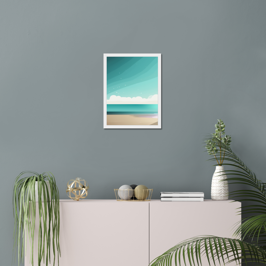 Beach and Sky Print