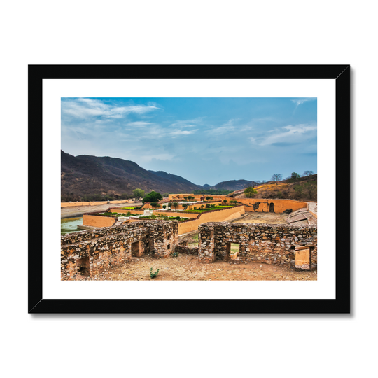 View from Amber Fort Print