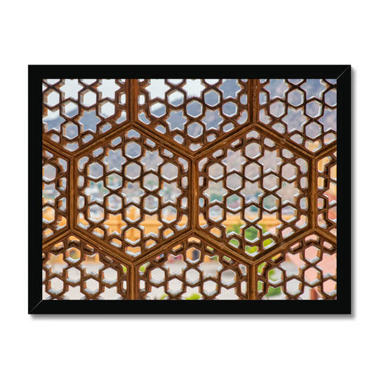 Hexagonal Structures Print