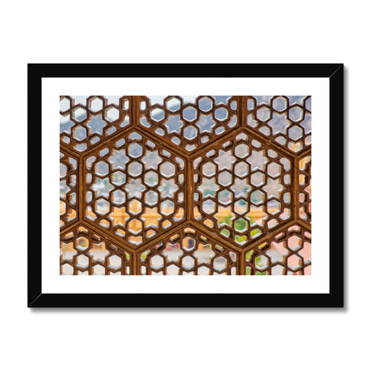 Hexagonal Structures Print