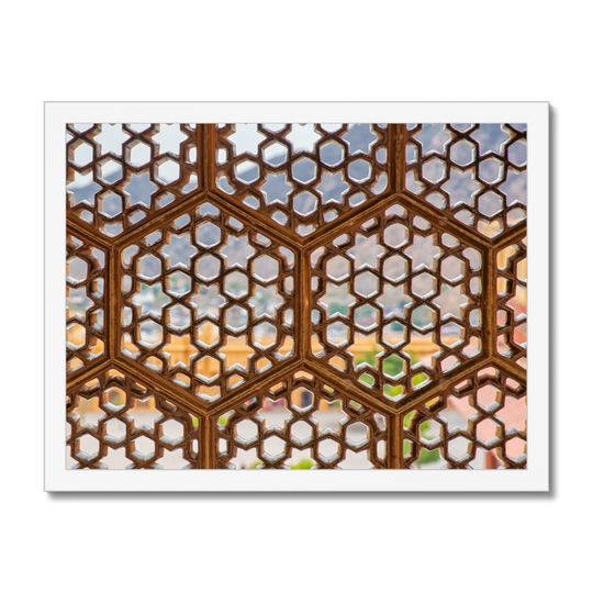 Hexagonal Structures Print