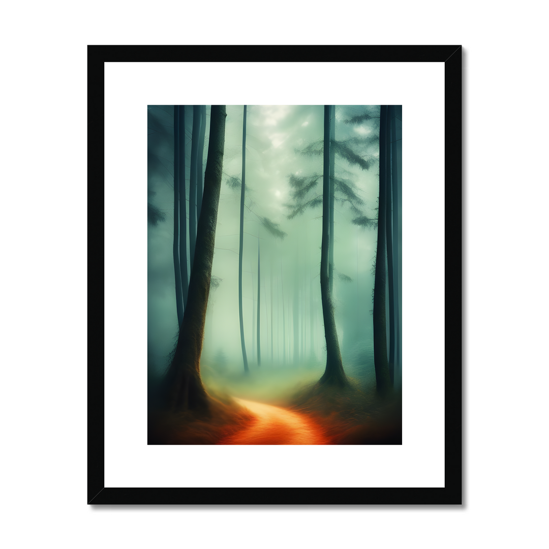 Foggy Forest Print