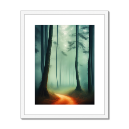 Foggy Forest Print