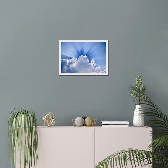 Light Through Clouds Print