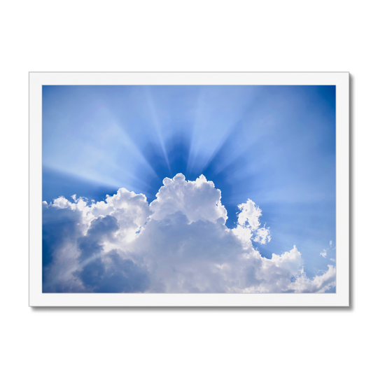 Light Through Clouds Print