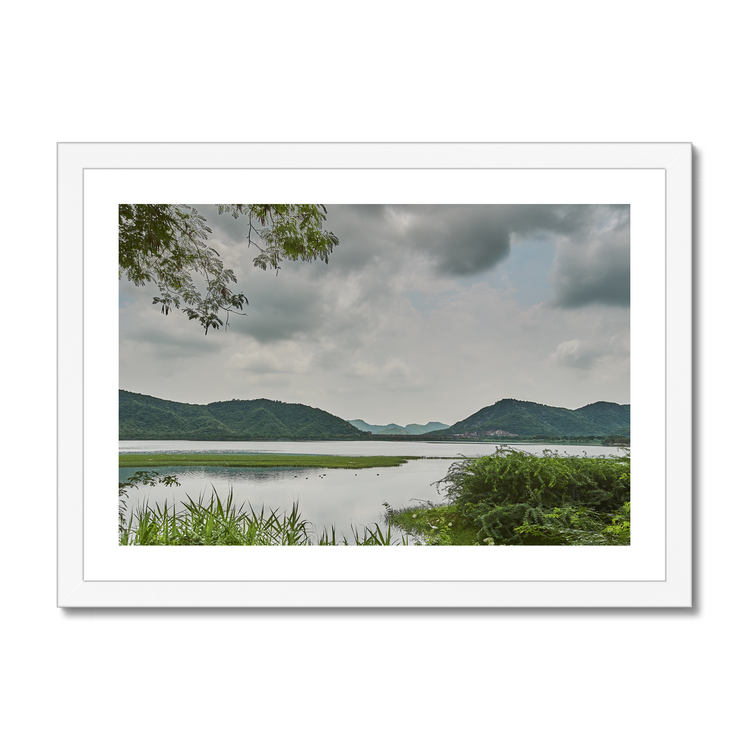 Scenic View at Jalmahal Print