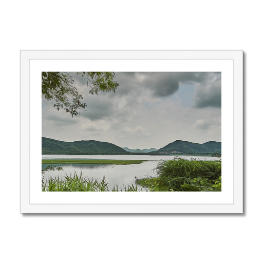 Scenic View at Jalmahal Print