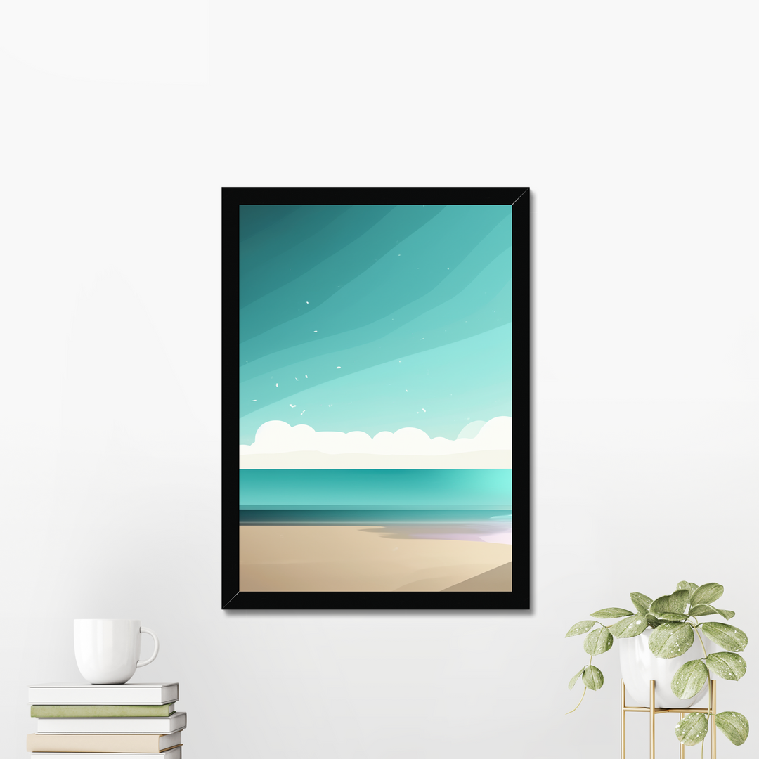 Beach and Sky Print