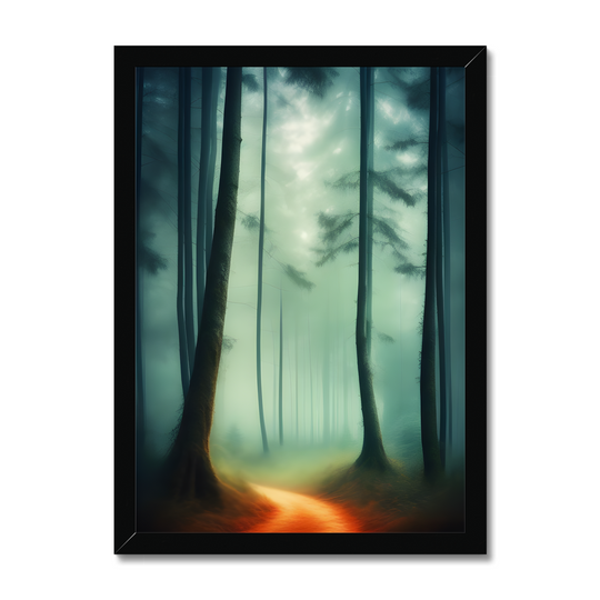 Foggy Forest Print