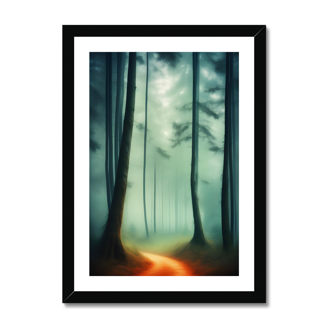 Foggy Forest Print