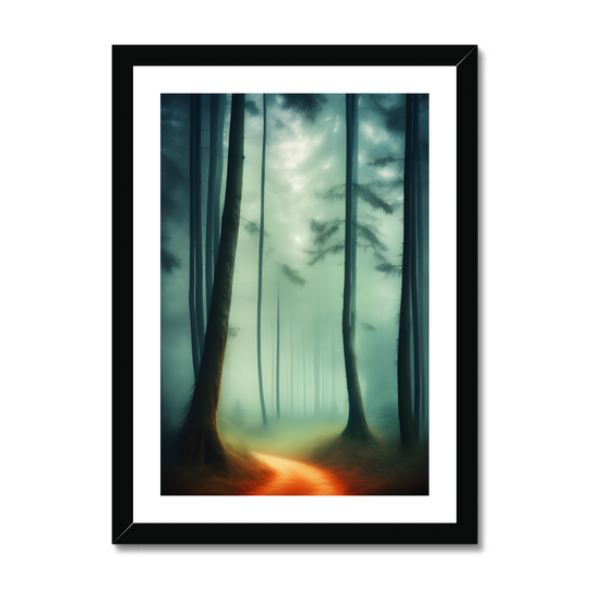 Foggy Forest Print