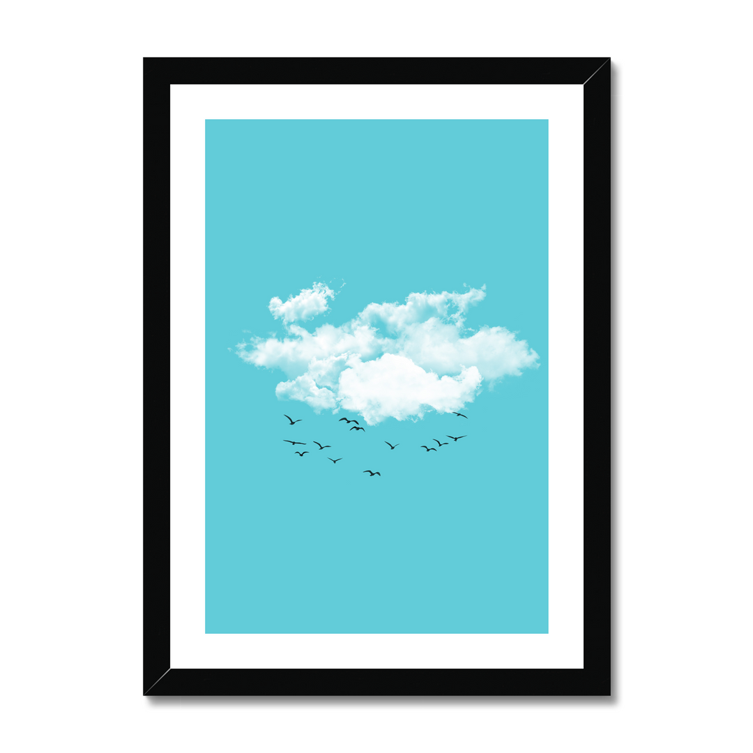 Birds and Cloud Print