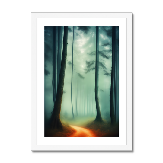 Foggy Forest Print