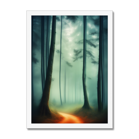 Foggy Forest Print