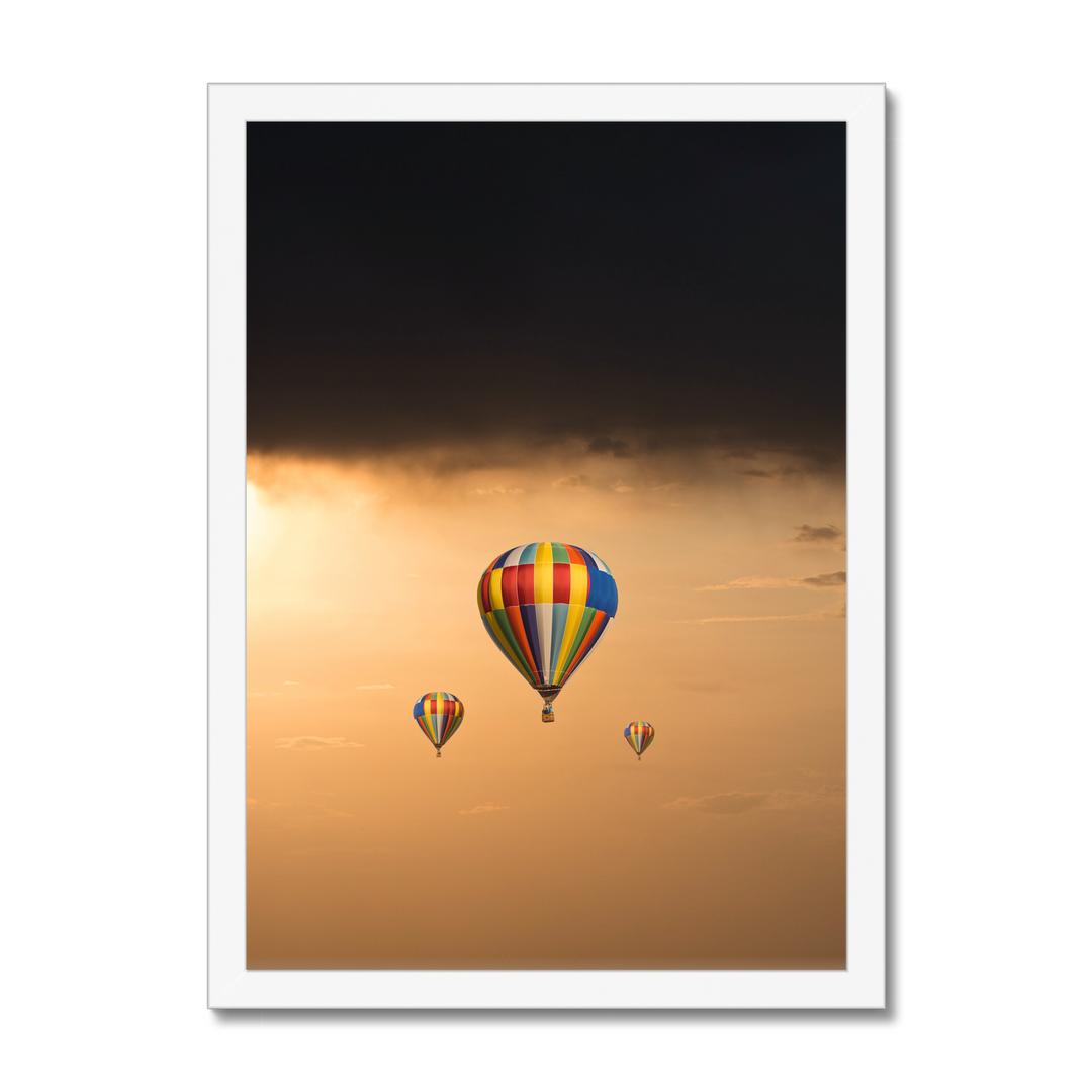 Hot Air Balloons Print