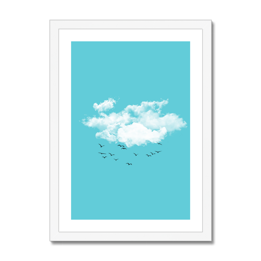 Birds and Cloud Print