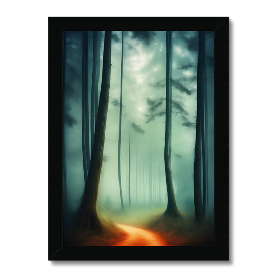 Foggy Forest Print