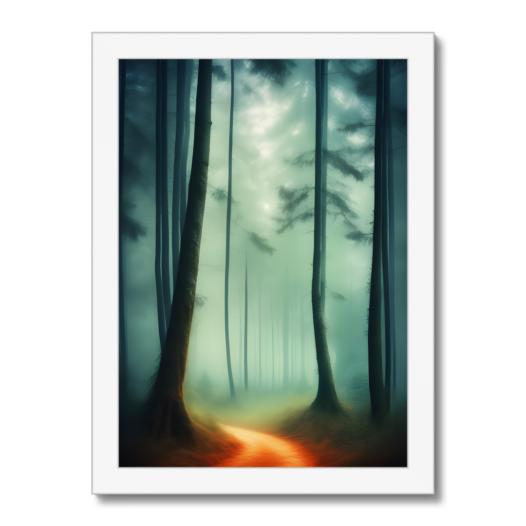 Foggy Forest Print